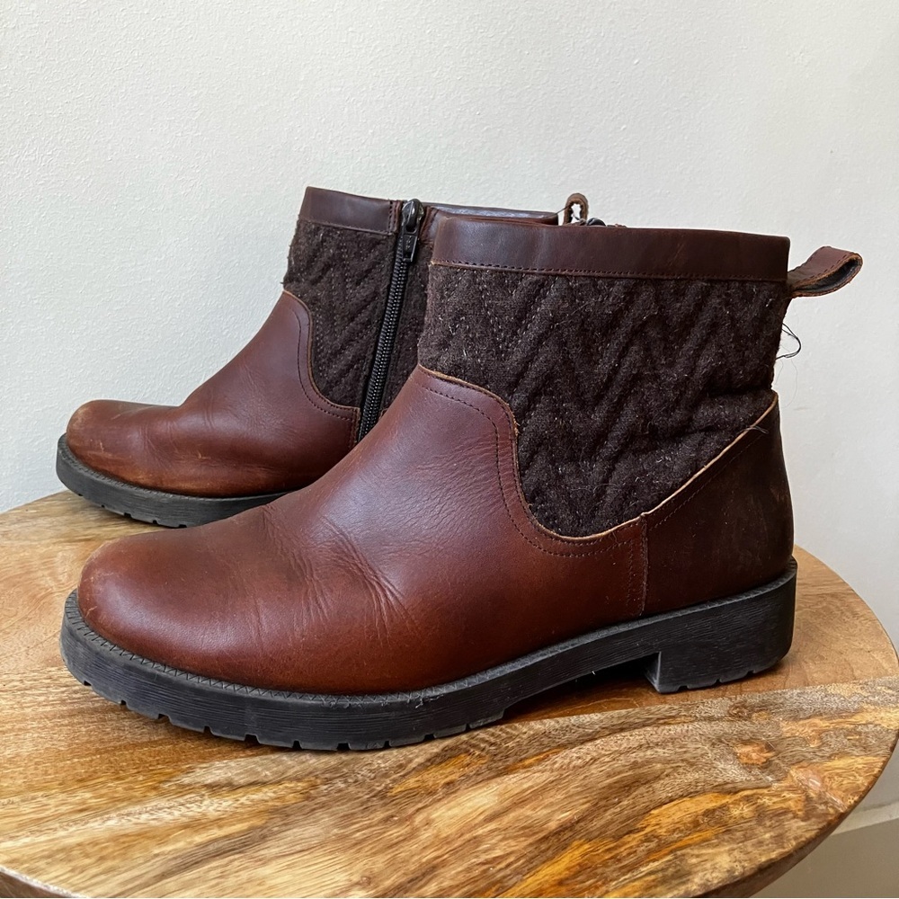 Vionic | Mystic Maple Leather Ankle Boot